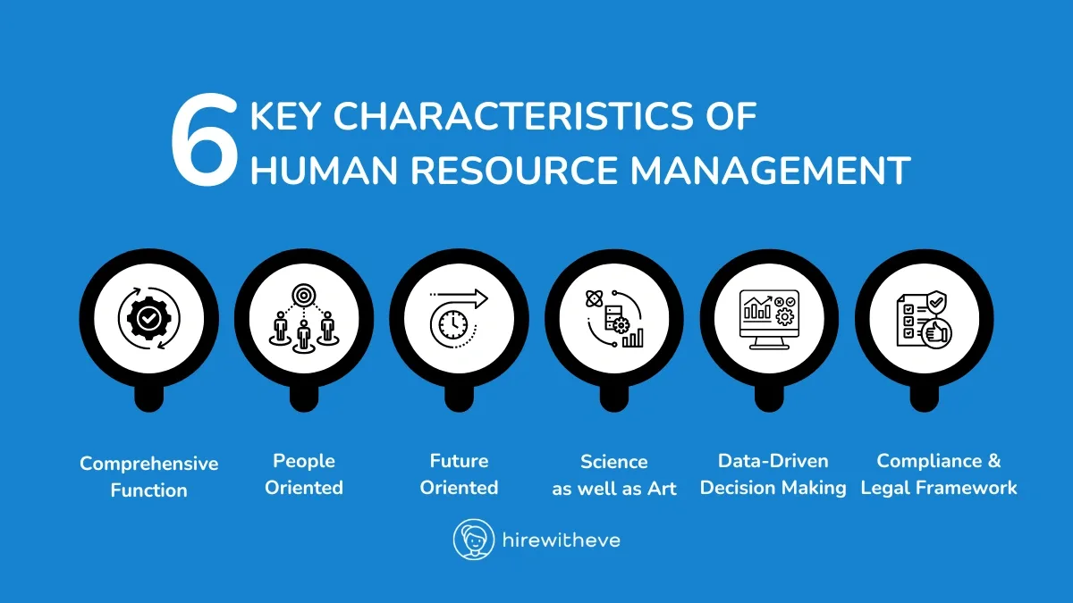 6 Key Characteristics of Human Resource Management