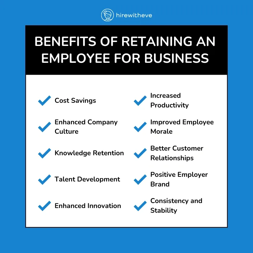 Benefits of Retaining an Employee For Business